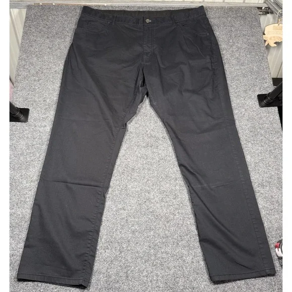 Nike Pants Performance Dri Fit Mens 38x30 Black Stretch Standard Golf Outdoor - Picture 6 of 12